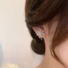 Summer Flower 925 Silver Needle Stud Earrings for Women 2022 New Style Earrings, elegant and high-end, with a niche design sense details Picture